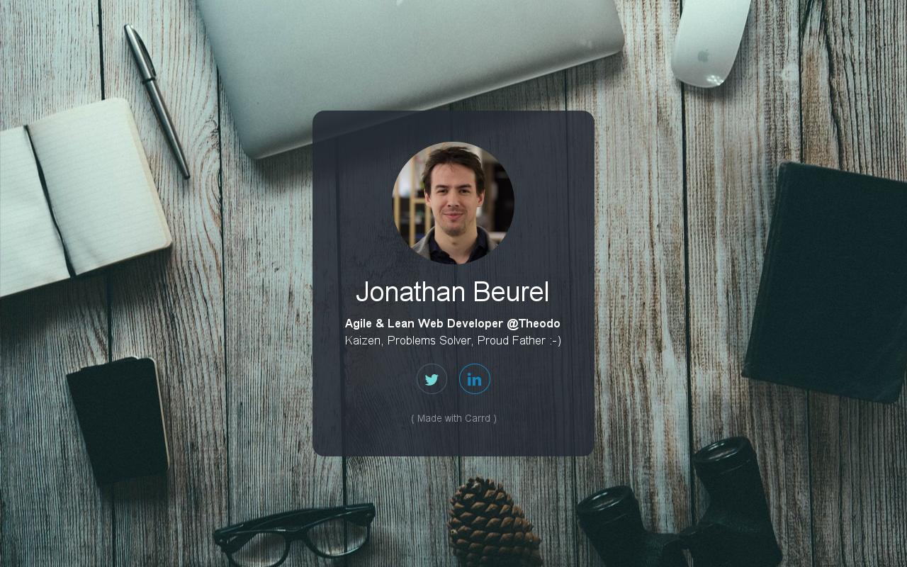 Carrd profile picture for @jonathan